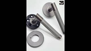 🔧 NEW Hex Knurled Door Handle | Premium Stainless Steel Finish | JS Hardware 2025