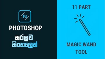 Adobe Photoshop Magic Wand Tool Sinhala | Zero to Designer