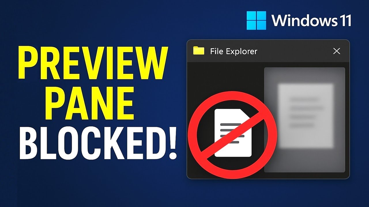 Windows 11 25H2: Microsoft Confirm File Explorer Preview Blocked for ...