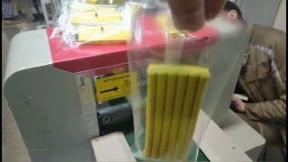 Automatic polymer super light clay mud  extruding packing machine