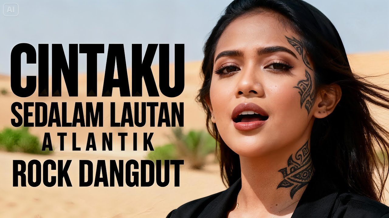 Ria Resty Fauzy - Cintaku Sedalam Lautan Atlantik | MUSIC VIDEO ( COVER ROCK DANGDUT )