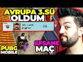 AVRUPA 3.SÜ OLDUM !! EFSANE MAÇ PUBG Mobile