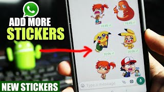 Whatsapp New Feature Stickers Add/Delete/Share/Send screenshot 3