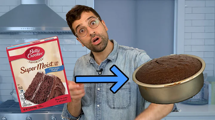 How to Make CHOCOLATE BOX CAKE taste HOMEMADE • JonnyCakes - DayDayNews