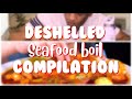 Deshelled SeafoodBoil Compilation🦀
