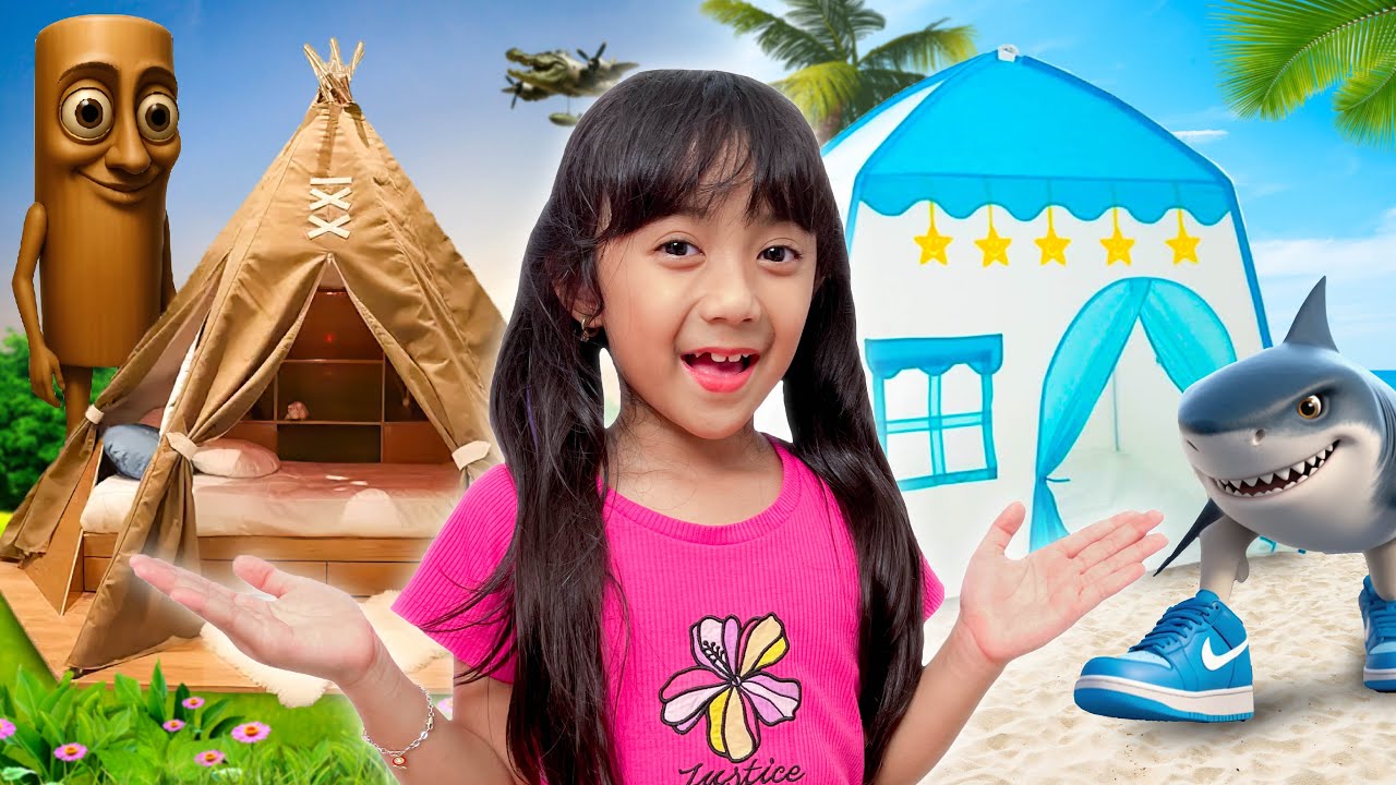 SAMANTHA LILY CHALLENGE DEKOR TENDA SERBA LABUBU VERSUS KUROMI 😍 KOMPILASI VIDEO