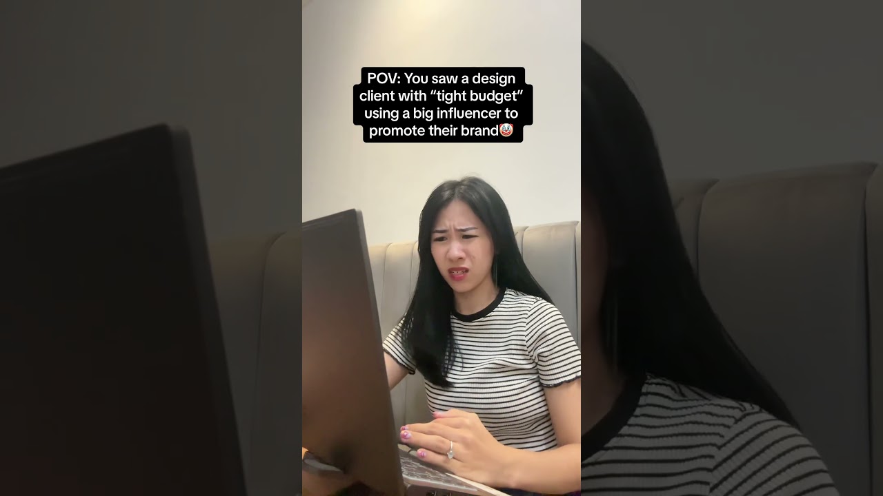 When designers meet low-budget clients 🤡 