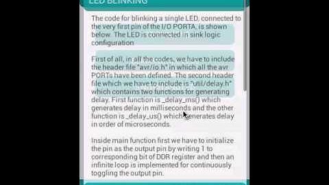 AVR Control Android App