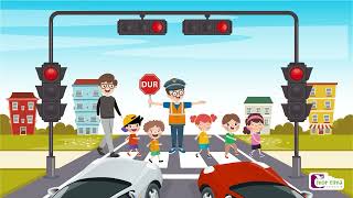 Trafik - Eğitici Hikaye - Okul Öncesi Eğitim Resimi