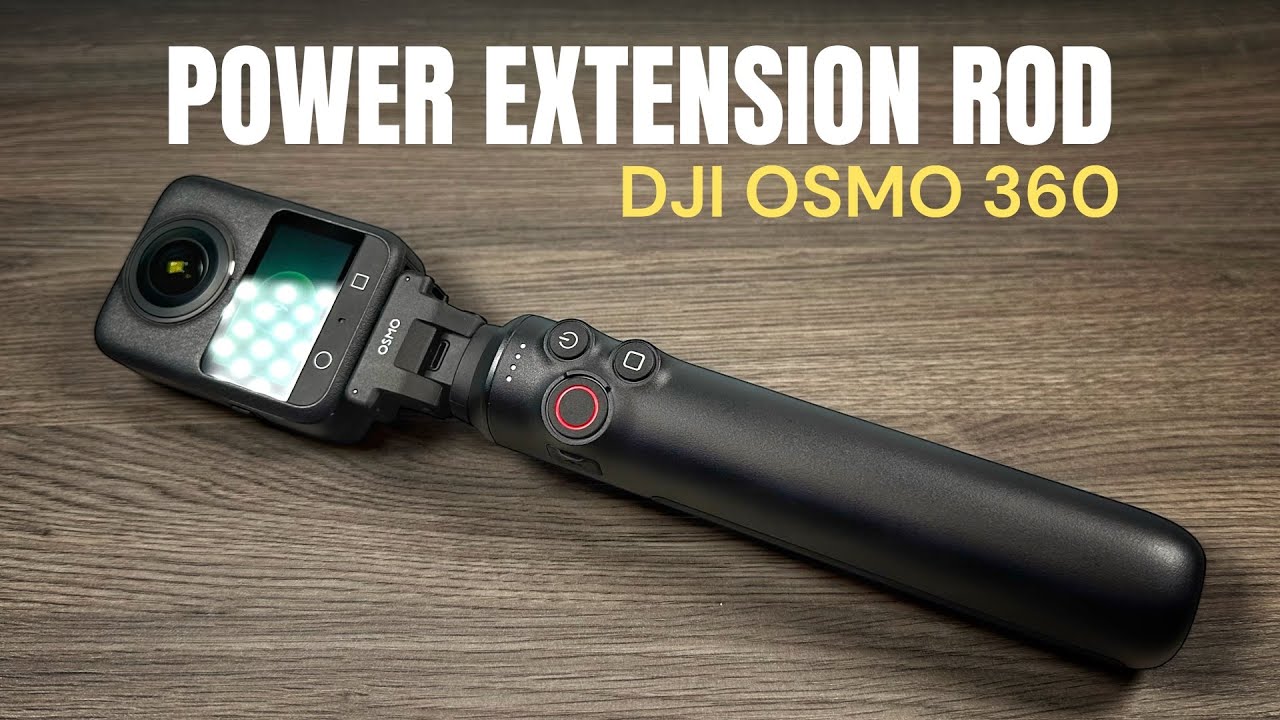 🎥 DJI Osmo 360 - Battery Extension Rod — Video review, click xem trên YouTube