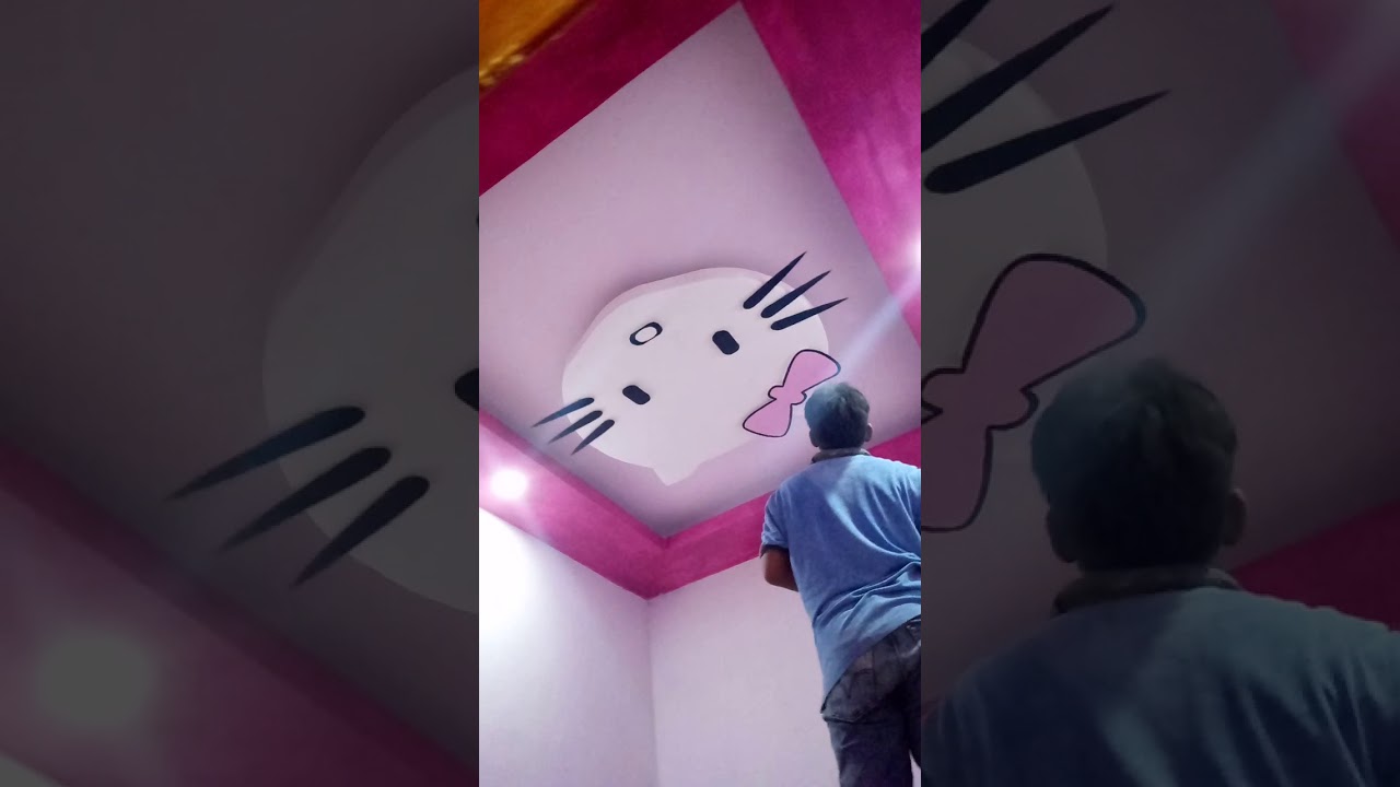  Plafon  Hello  Kitty  Rumah Minimalis  RUMAHCOR