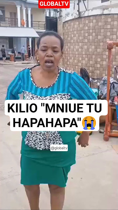 KILIO - 'MNIUE TU HAPAHAPA' - MJANE ALIYETOLEWA VITU NJE YA NYUMBA MIKOCHENI😭 #breaking #kilio