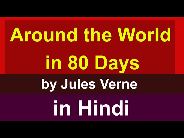 Around the World in 80 Days in Hindi : Novel by jules verne class=