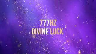 777Hz DIVINE LUCK FREQUENCY | Angel Number 777 Sleep Music | Manifest Miracles