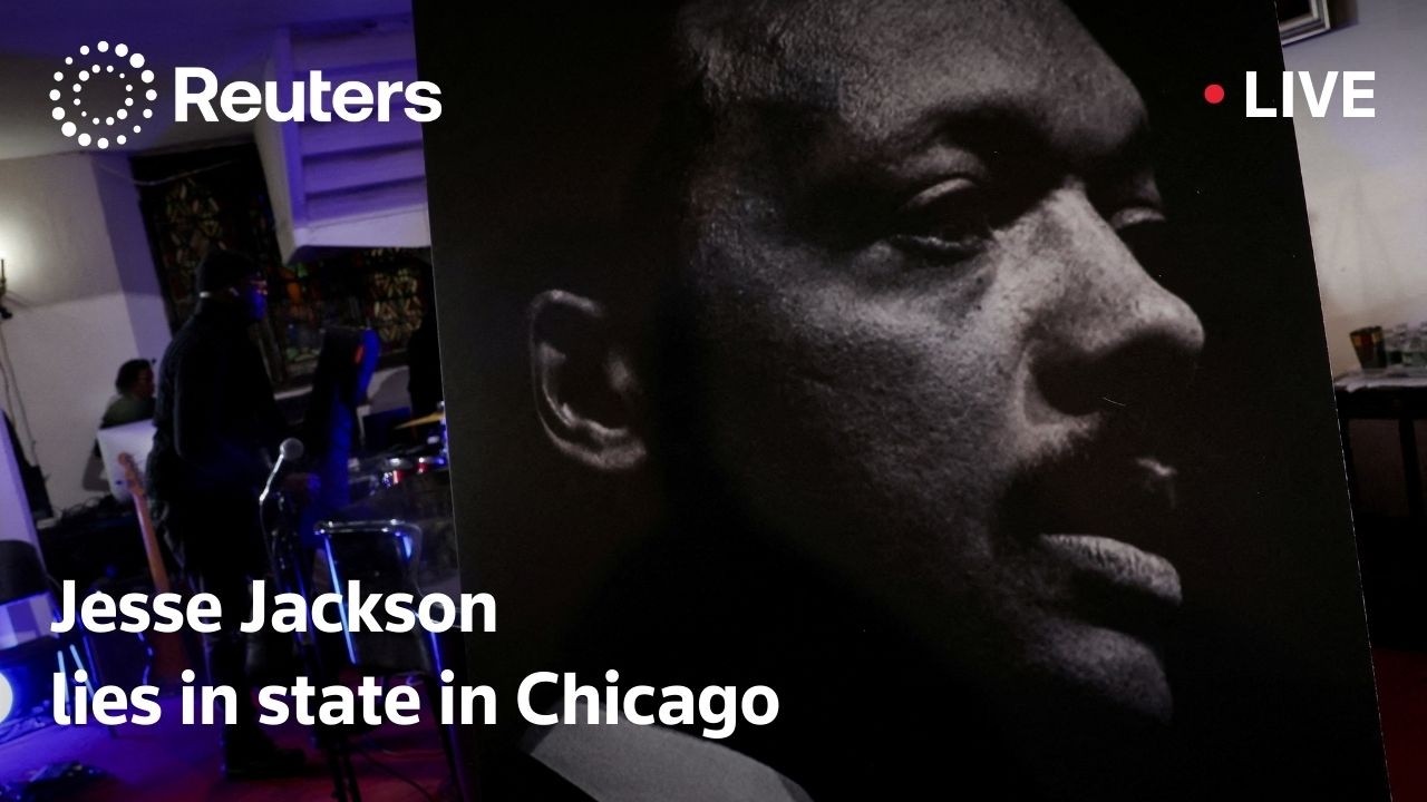 LIVE: Civil rights leader Jesse Jackson lies in state in Chicago