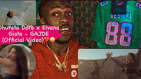 AMERICAN REACTS TO (new) Dhurata Dora x Elvana Giata - GAJDE (Official Video)(OMG🥵✅❤️)1st TIMER 🫡