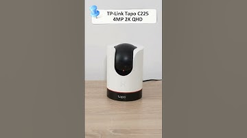 TP-Link Tapo C225 4MP 2K QHD 1440p Pan/Tilt WiFi Security Smart Camera, Indoor CCTV #shorts #tplink