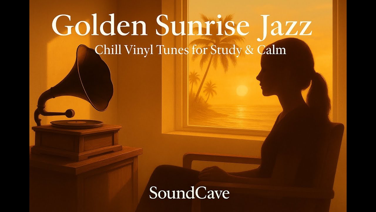Golden Sunrise Jazz 🌞 Chill Vinyl Tunes for Study & Calm – SoundCave