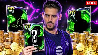 WE DON’T KNOW WHAT’S COMING… 🔥 BIG COINS PACK OPENING + LIVE PLAYER REVIEWS! | eFootball 27 LIVE 🔴