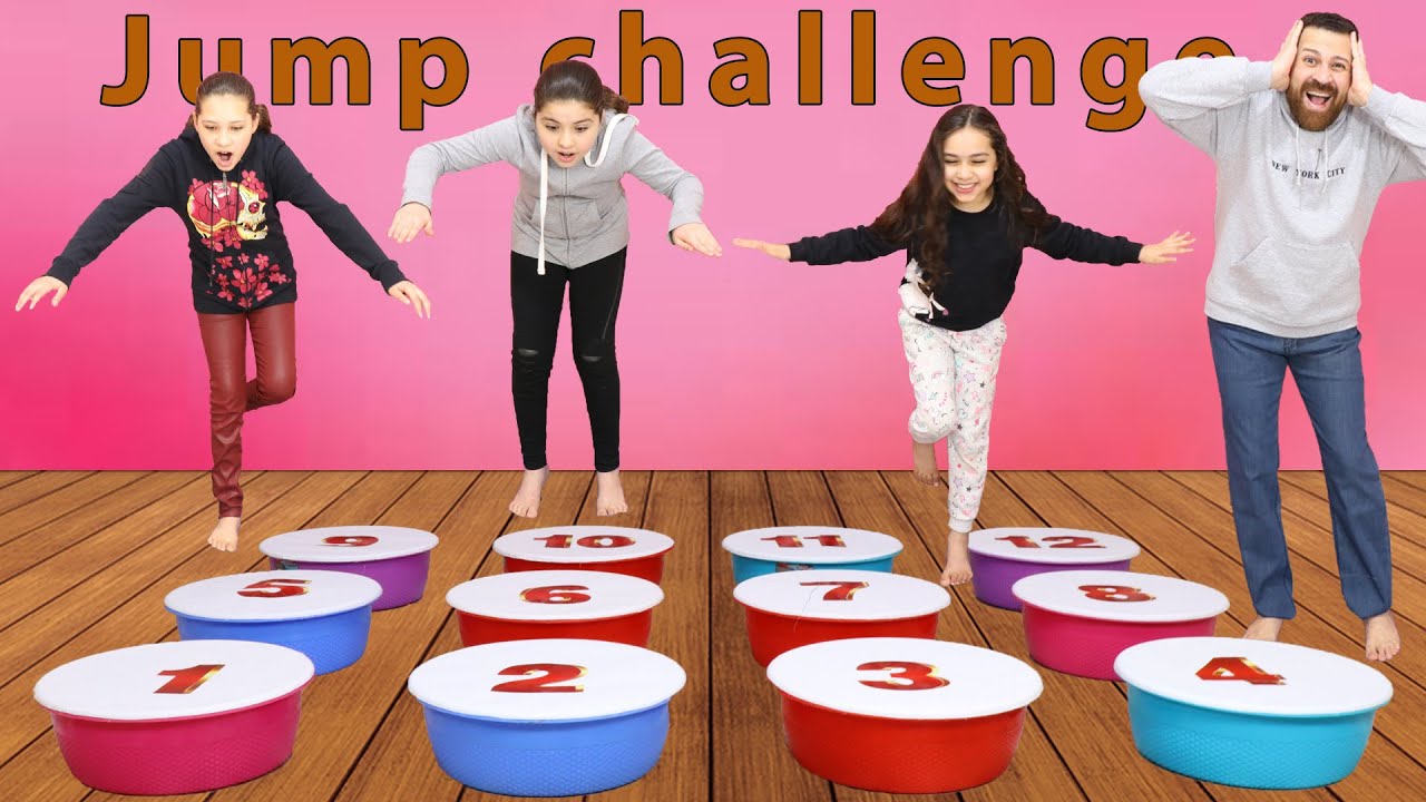 تحدي القفز فوق دوائر الحظ II بداية اسطورية🤣