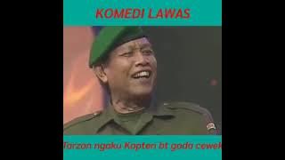 Komedi Jadul ● Prajurit Tarzan Mengaku Kapten Buat Godain Cewek