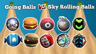 🔥Going Balls VS Sky Rolling Ball 3D|Android Gameplay