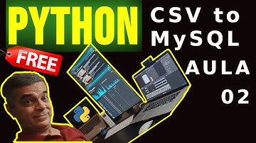02 Python com Marco Maddo ensinando criar projeto para ler um arquivo CSV. IMPERDÍVEL
