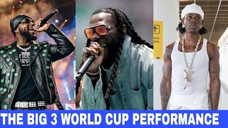 DAVIDO BURNA BOY AND REMA SCATTER FIFA WORLD CUP PERFORMANCE IN LOS ANGELES AND MEXICO