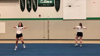 2018 - 2019 Edina Cheer Tryout Dance with Music