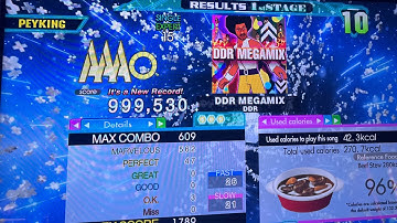 (DDR A20+) 15 PFC#171 DDR MEGAMIX (ESP-15) 999,530!!!