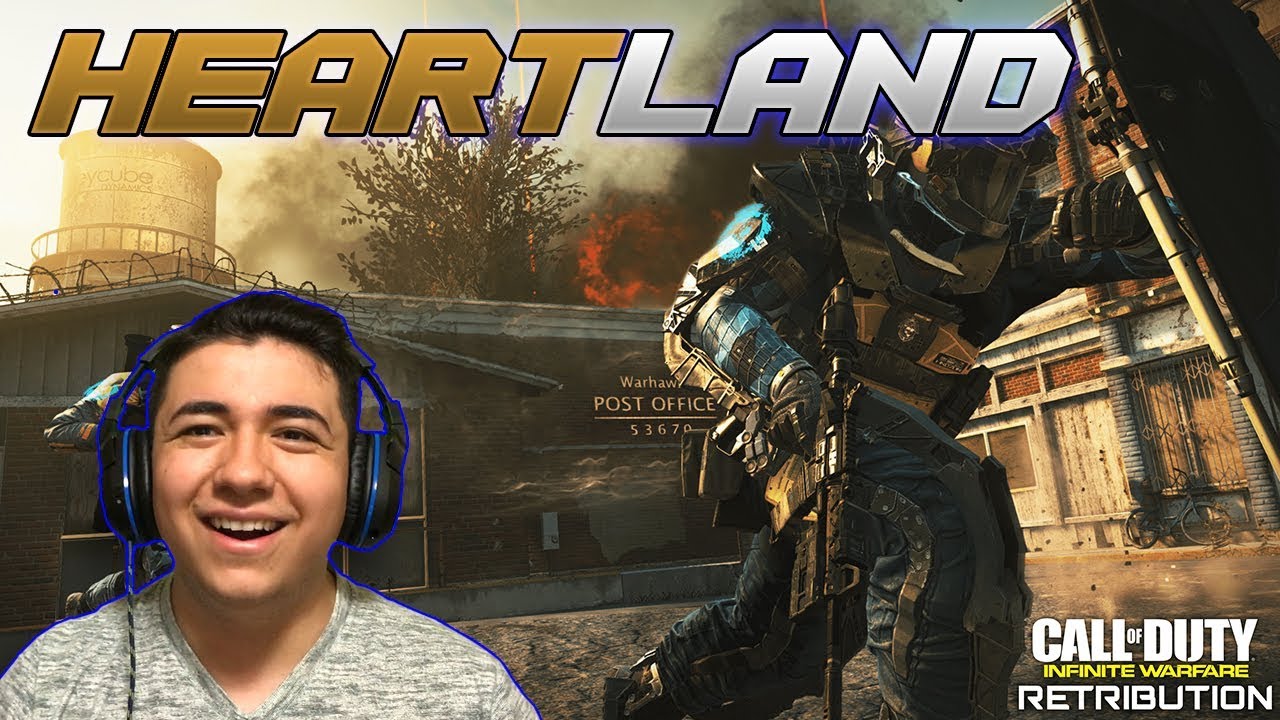 Call of Duty Infinite Warfare, NEW Heartland DLC 4 Map!