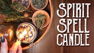 Spirit Spell Candle Recipe - Candle Magic - Color Magic - Ancestor - Witchcraft - Magical Crafting