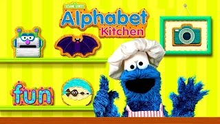 Sesame Street Alphabet Kitchen. Cookie Monster (Коржик) - Улица Сезам Алфавит На Кухне