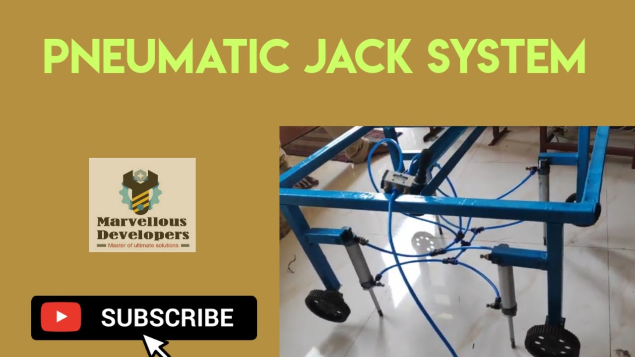 Four wheel pneumatic Jack system Project YouTube