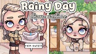 Cozy Rainy Day Off Routine in Dorm🌧️☕ | Real Life Routine | Avatar World screenshot 3