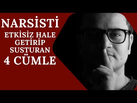 Narsisti Etkisiz Hale Getirip Susturan 4 Cümle | Narsist Kişilik Bozukluğu