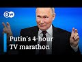 What happened at Putin&#39;s annual call-in session this year? | DW News