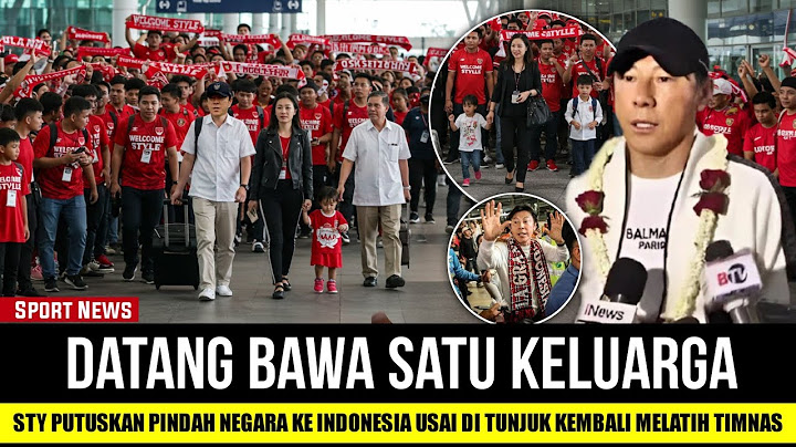 KELUAR DARI KOREA !! SHIN TAE YONG DAN ISTRI PUTUSKAN JADI WNI USAI DI TUNJUK MELATIH TIMNAS KEMBALI