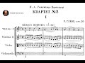 Reinhold Glière - String Quartet No. 2, Op. 20 (1905)