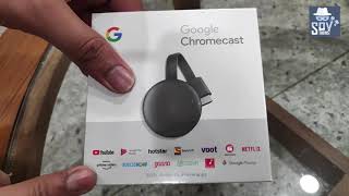 Google Chromecast 3rd Generation | Detailed Review | Unboxing Google Chromecast 2021 | Hindi