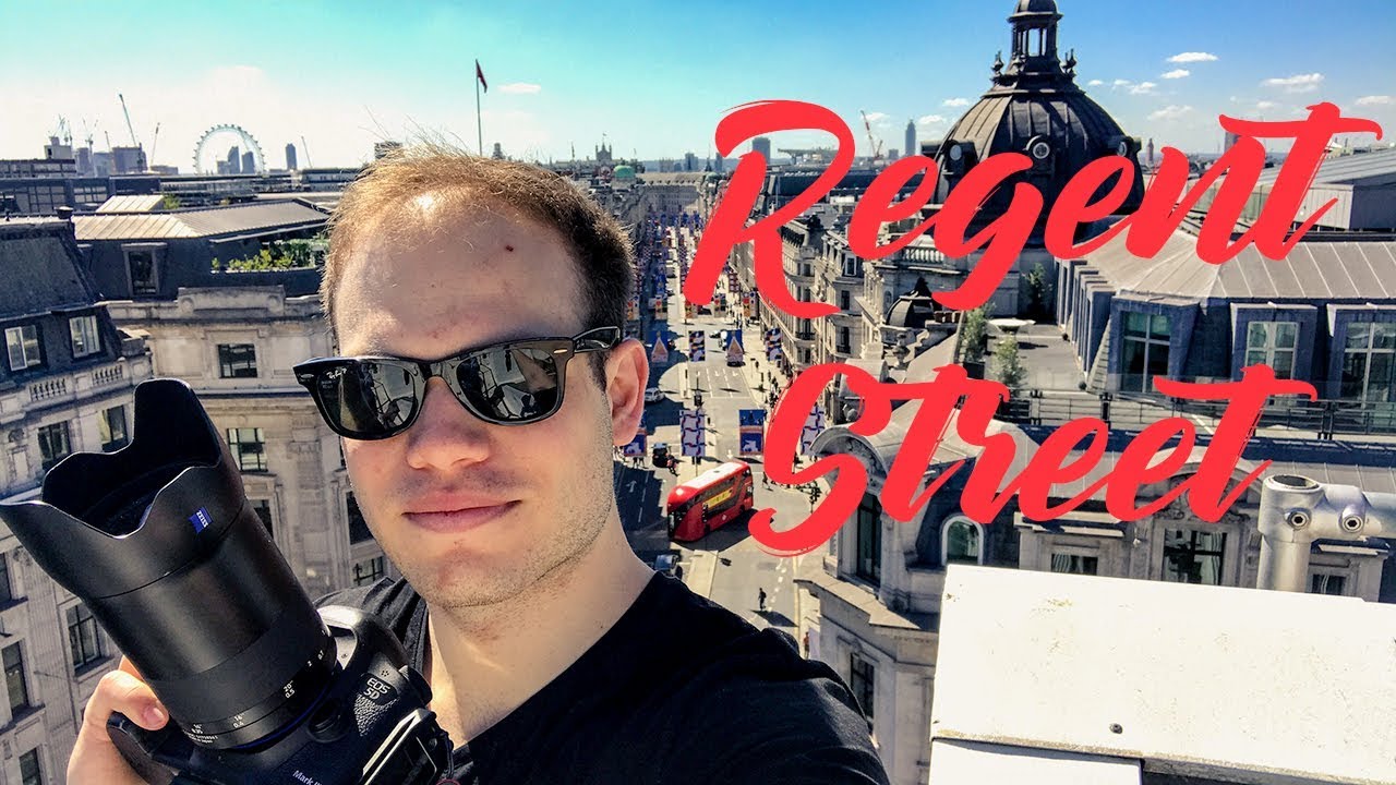 Unreal Regent Street Rooftop - Photographing London