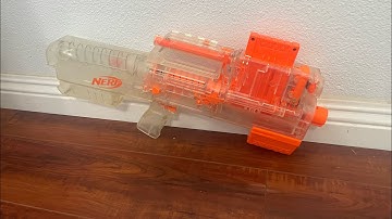 Nerf N-Strike Clear Series Deploy CS-6 Review (869 subscribers special)