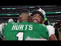 Jalen Hurts and Dallas Goedert Mic'd Up, "We can do this all day, baby". vs. Dolphins Week 7, 2023