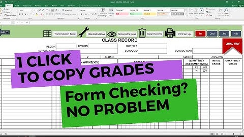 FREE AUTOMATED ECR (DEPARTMENTALIZED) FOR GRADE 1-10 WITH AUTOMATED SCHOOL FORMS
