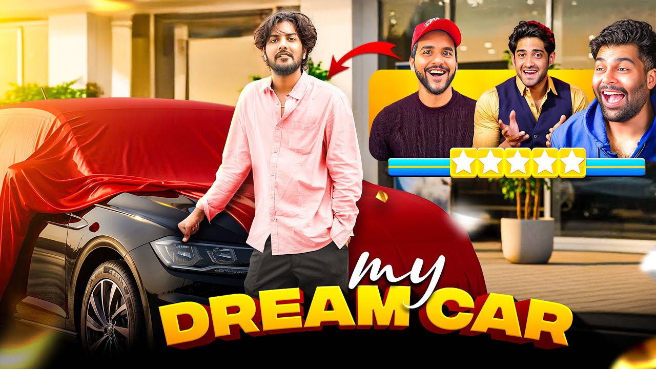 YOUTUBER FRIEND’S FIRST REACTION to My DREAM CAR 🖤| Birthday Vlog | CRAZY DEEP