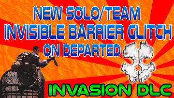 Call of Duty Ghosts: New solo/team invisible barrier glitch on Departed! Invasion DLC