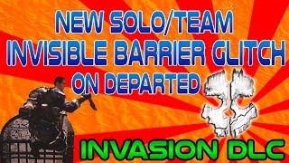 Call of Duty Ghosts: New solo/team invisible barrier glitch on Departed! Invasion DLC