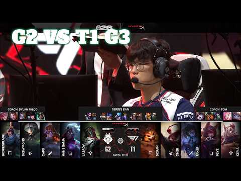 G2 vs T1 Game 3 | Mid-Season Invitational 2026 Losers' Round 2 | G2 Esports vs T1 G3