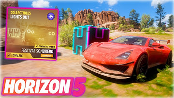 Forza Horizon 5 Autumn Collectibles "Lights Out" - Smash 10 Horizon Neon Cubes - Series 19