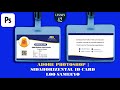 How to Design Horizental ID Card in adobe Photoshop afsomali